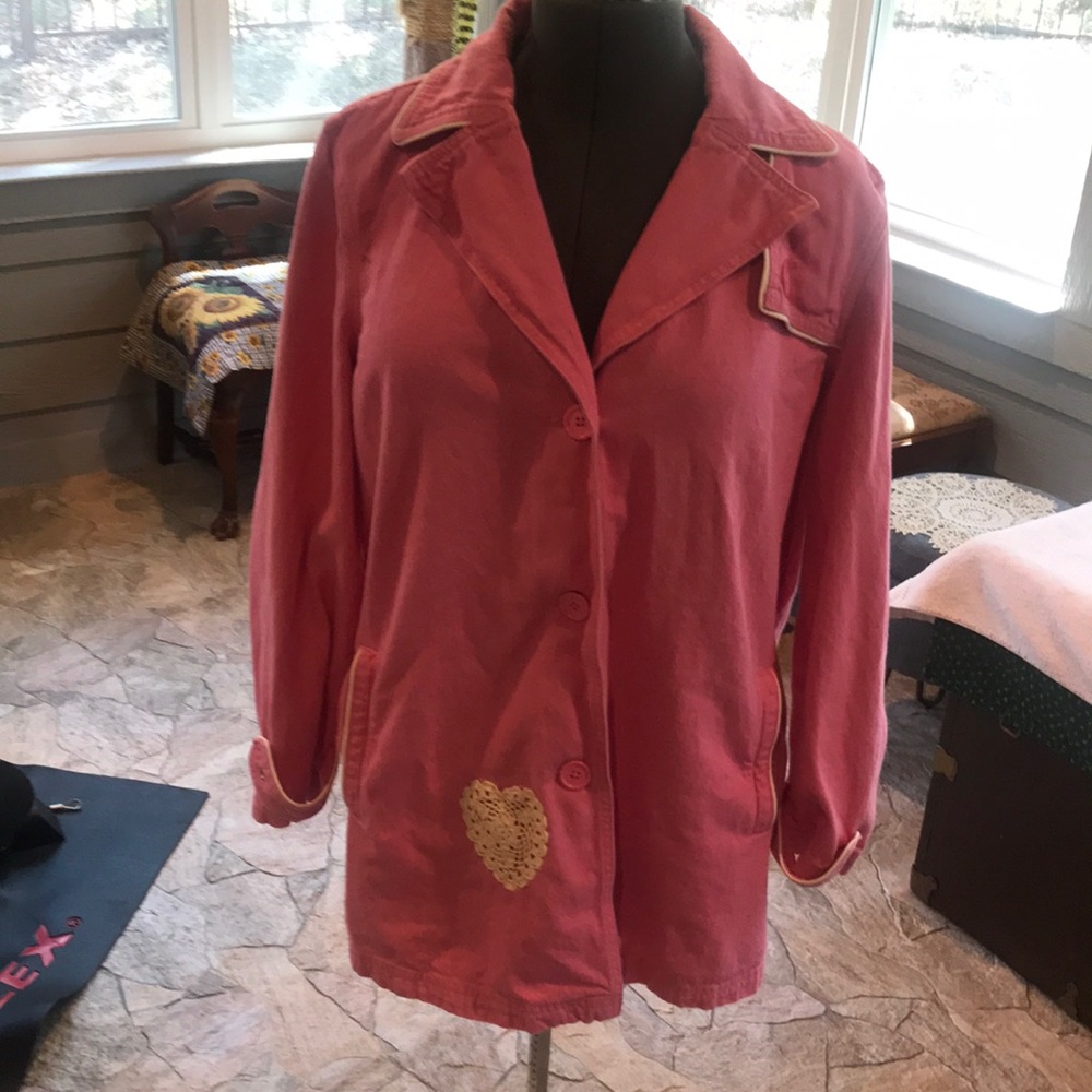 Venezia Jacket Denim Pink Jacket